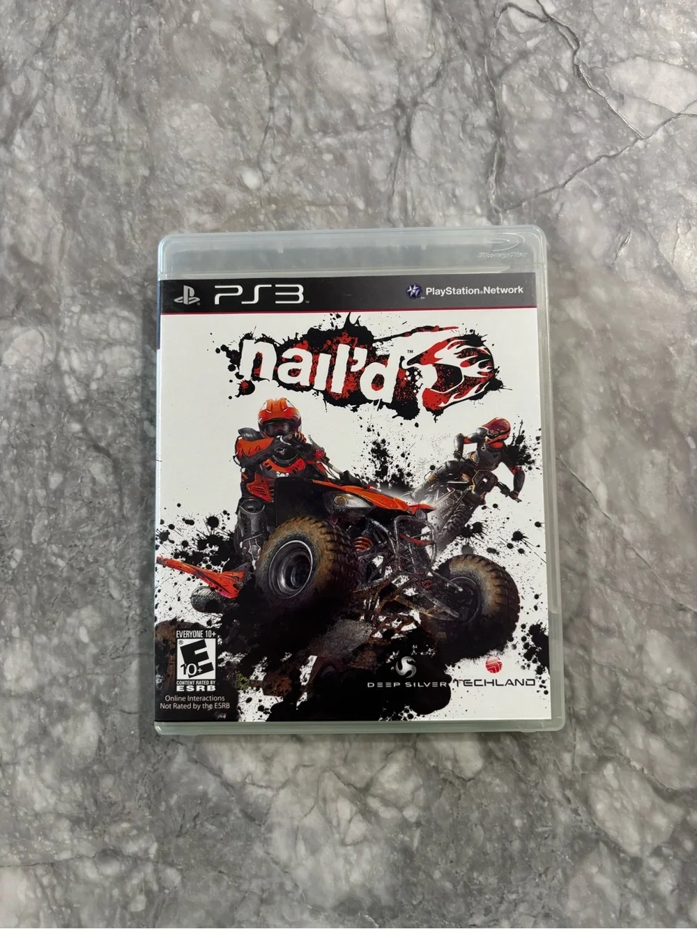 Sony Nail'd PS3 Game - Red, Black